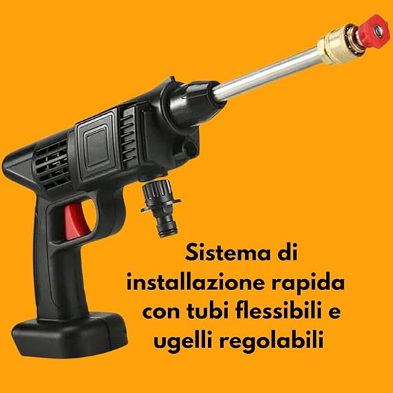 Idropulitrice a Batteria 48V con Doppia Batteria – Potenza e Libertà