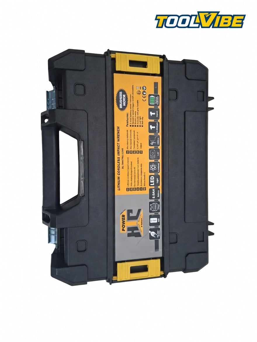 Svitabulloni per auto camion da 1/2 pollici con 2 batterie da 88vf 8000mAh
