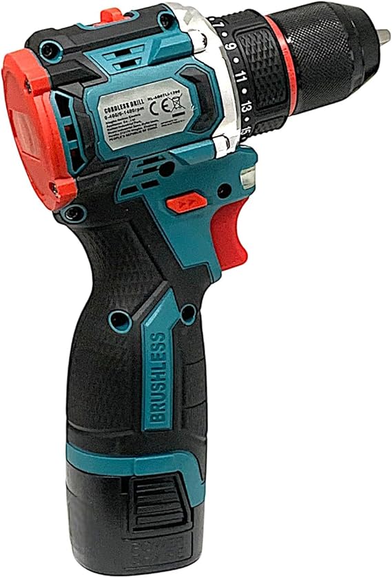 Set 2 in 1 Avvitatore + Mini Smerigliatrice 3" con Doppia Batteria  5000mAh Motore Brushless in Valigetta