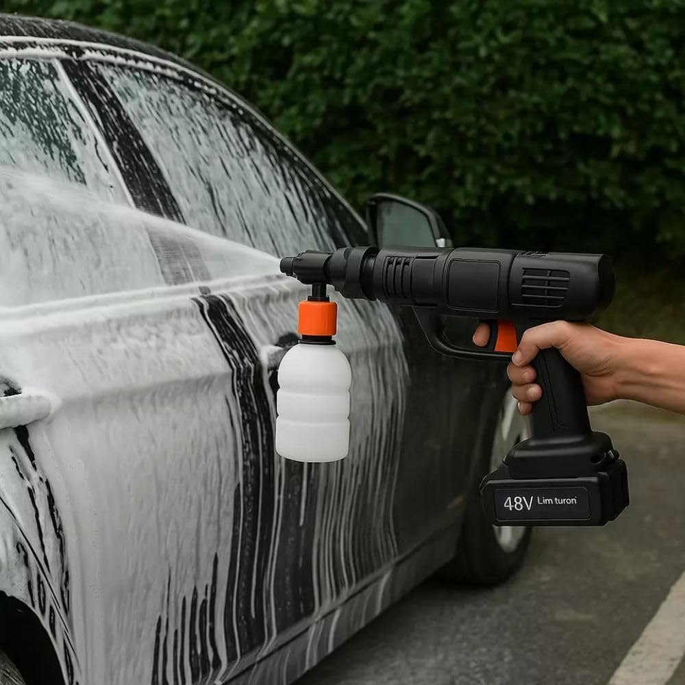 Idropulitrice a Batteria 48V con Doppia Batteria – Potenza e Libertà