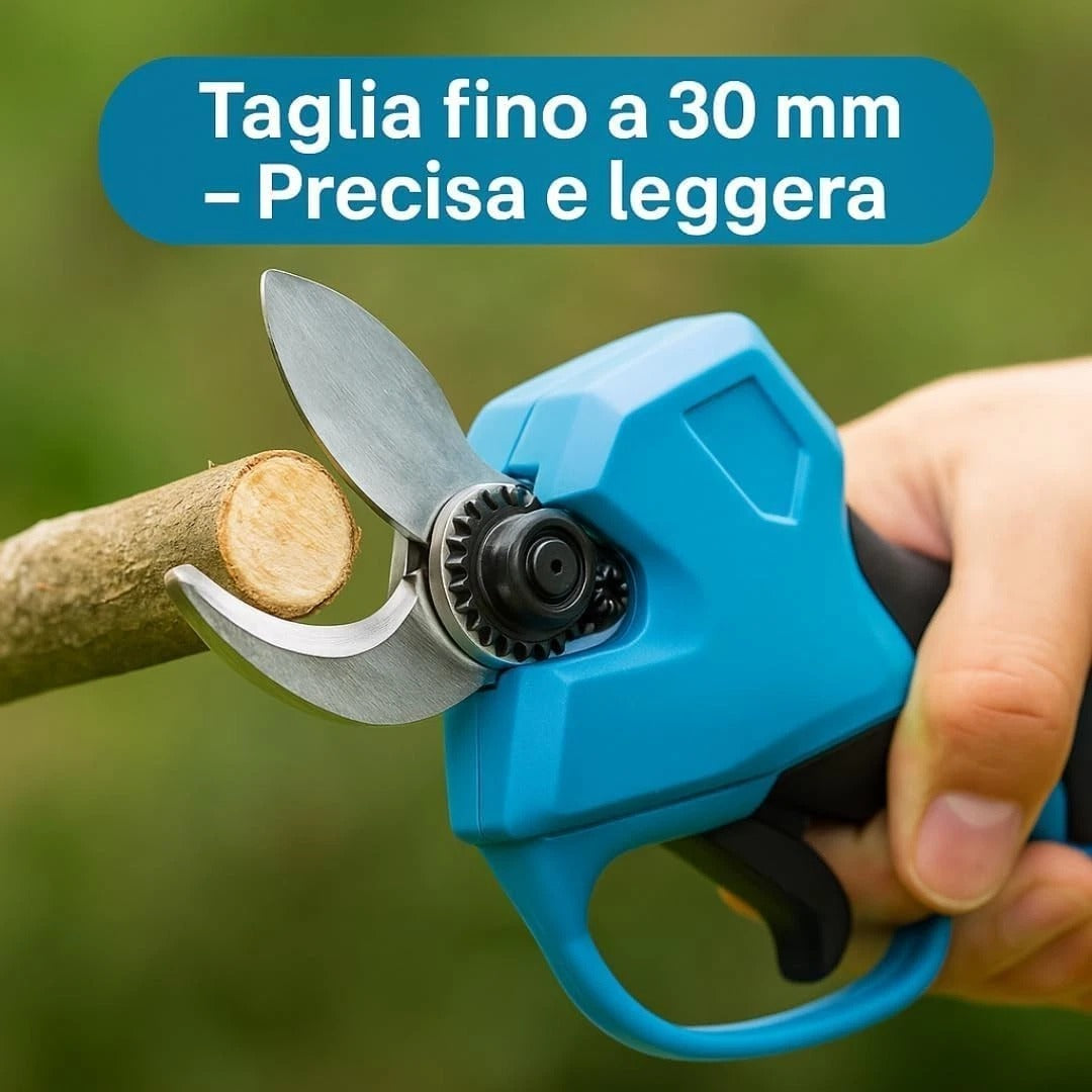 TMAKOTA Kit Potatura 4 in 1 Cesoia Motosega 2 Batterie 48V con Asta Telescopica