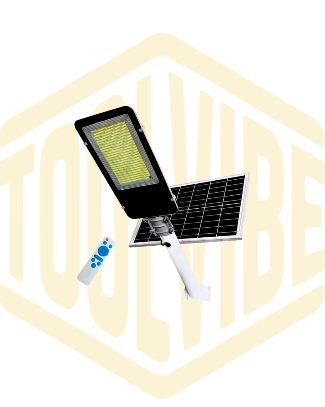 LAMPIONE SOLARE 1000W STRADALE LED FARO LUCE CREPUSCOLARE IP66