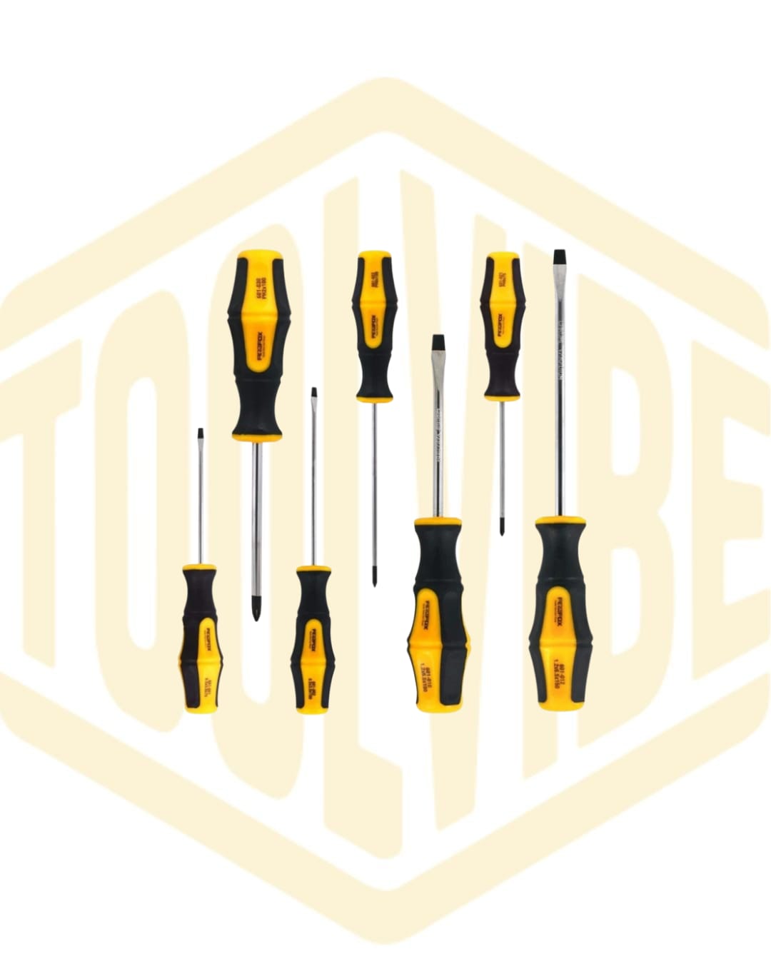 Cacciaviti professionali giraviti kit 7 Pezzi a taglio e croce punta magnetica