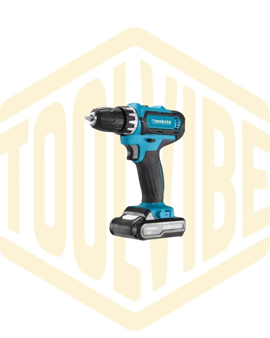 TRAPANO AVVITATORE A DOPPIA BATTERIA 18V 3.0 AH MAKOTA CON INSERTI E VALIGIA