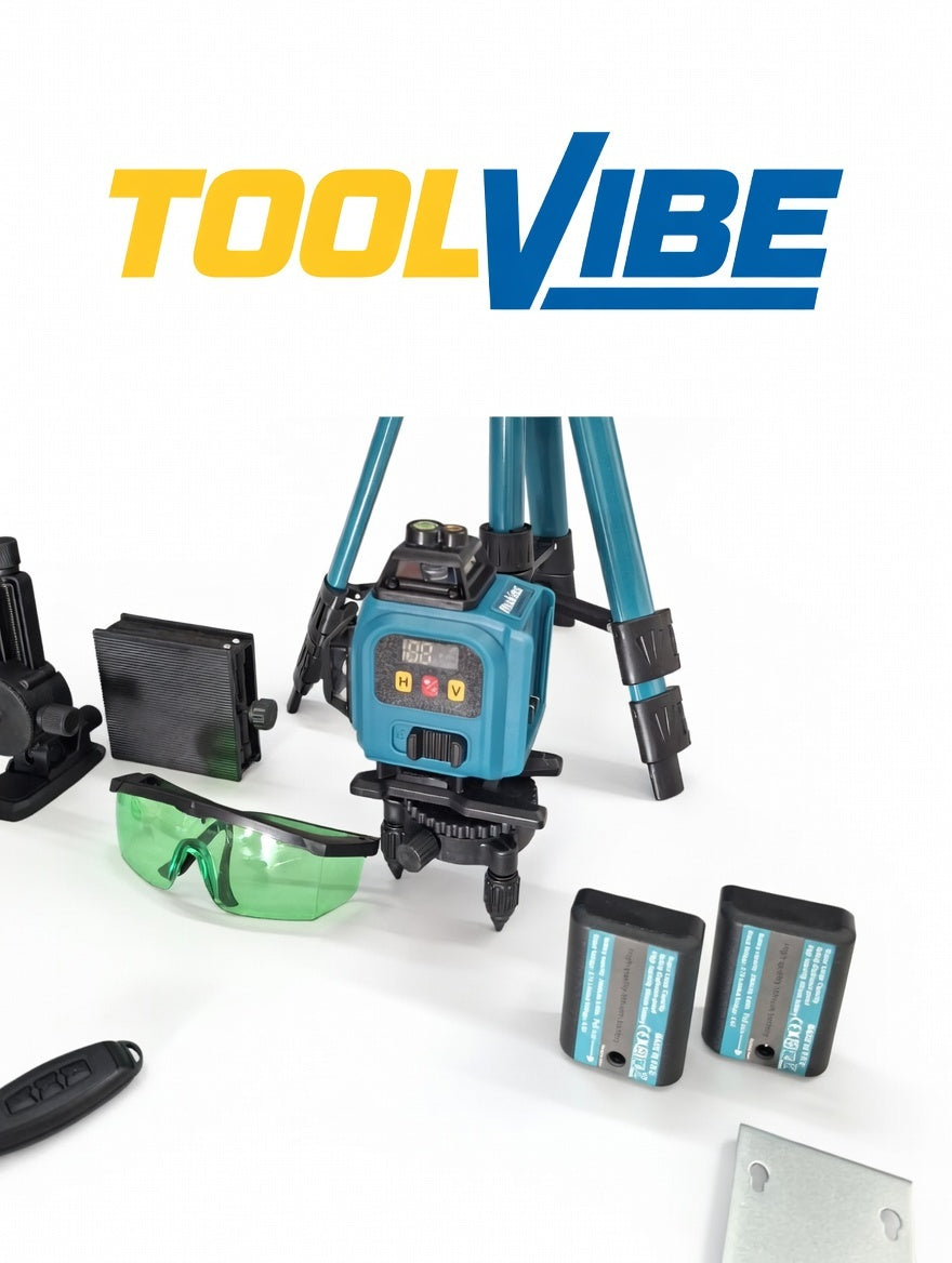 Livella laser tracciatore autolivellante 4D 16 linee 360° rotazione linea verde