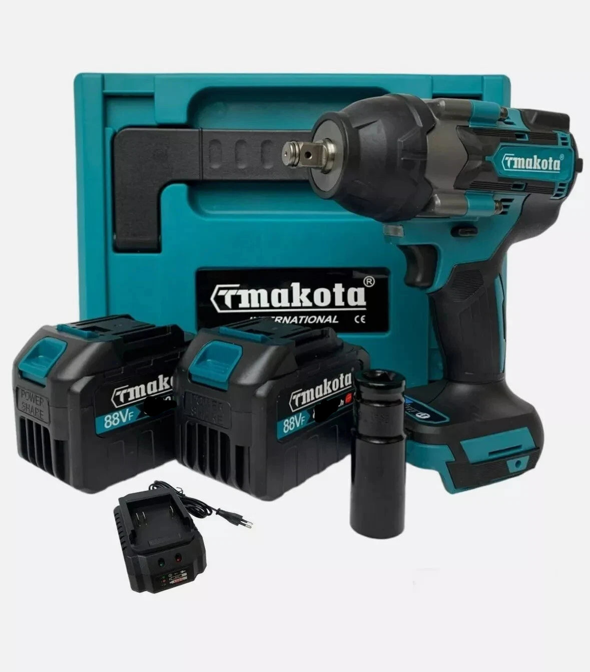 Trapano Avvitatore a impulsi Svitabulloni 1/2" batteria 88V 800Nm brushless