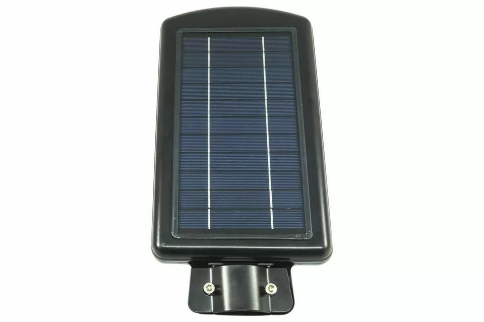 LAMPIONE STRADALE SOLARE LED 180W PANNELLO SOLARE TELECOMANDO CREPUSCOLARE