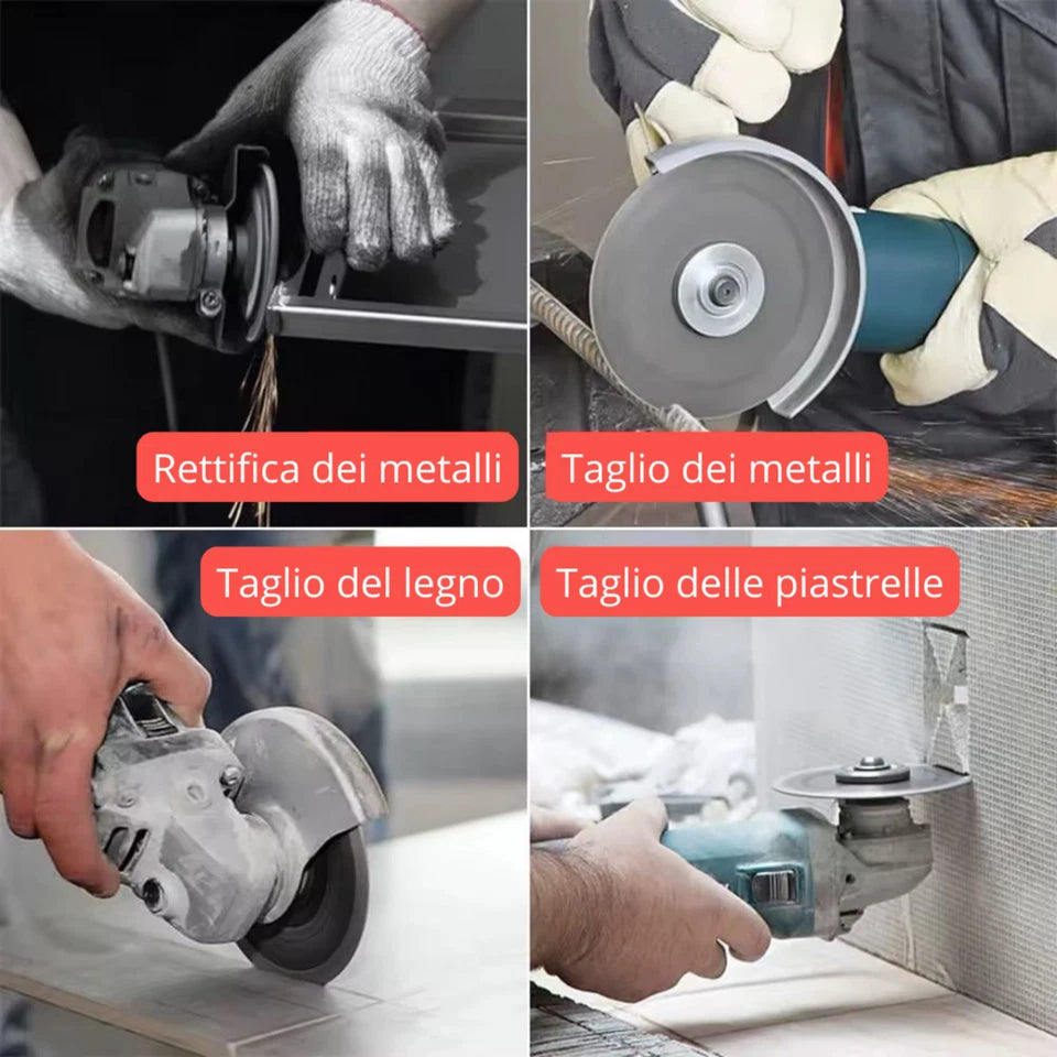 Smerigliatrice Angolare a Doppia 88V Batteria Flex Disco 125mm