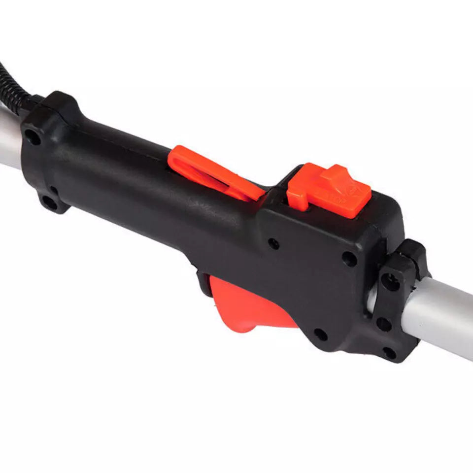 Decespugliatore a zaino a scoppio 2 tempi 52cc a spalla con doppio disco