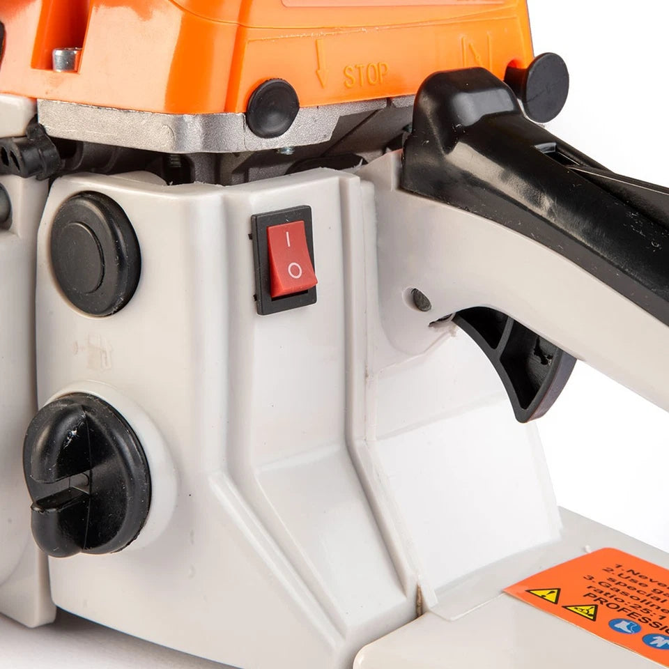 Motosega a scoppio 52cc profondita' lama 50cm professionale per giardinaggio