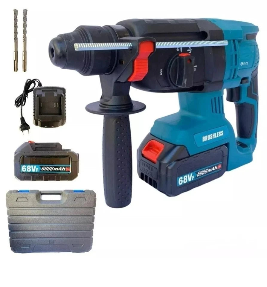 Trapano Avvitatore a Percussione Brushless Tmakota 68V Mod.6608 – 1000W