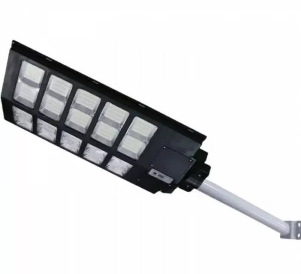 Lampione Stradale Solare Faro LED 1000W con Telecomando Impermeabile