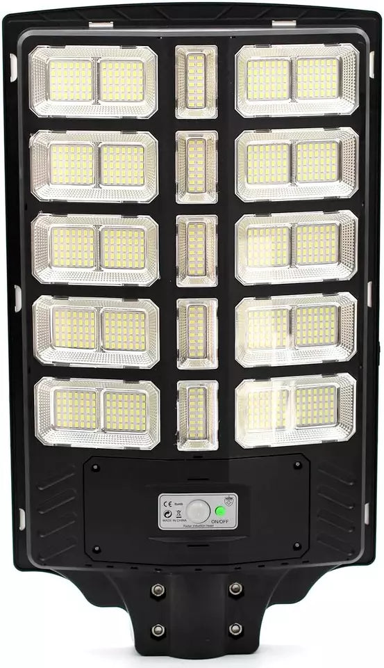 LAMPIONE STRADALE SOLARE A LED 1500W IMPERMEABILE IP67