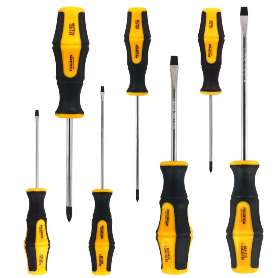 Cacciaviti professionali giraviti kit 7 Pezzi a taglio e croce punta magnetica