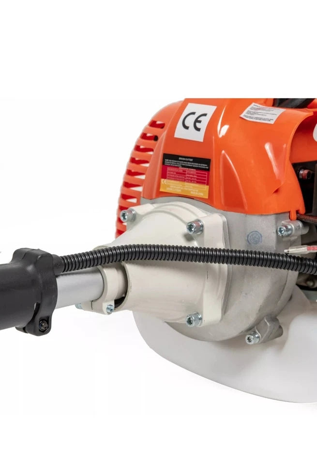 Decespugliatore a scoppio 2 tempi 52 cc con doppio disco e kit accessori incluso