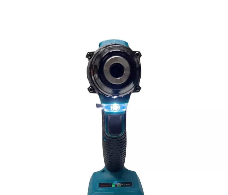 TRAPANO AVVITATORE BATTERIA LITIO 48V  2 BATTERIE VALIGIA Mandrino ACCIAIO