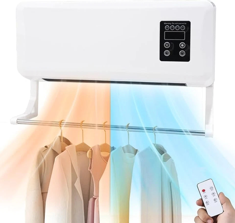 Scalda BAGNO STUFA da PARETE con telecomando TERMOCONVETTORE elettrico CALDO