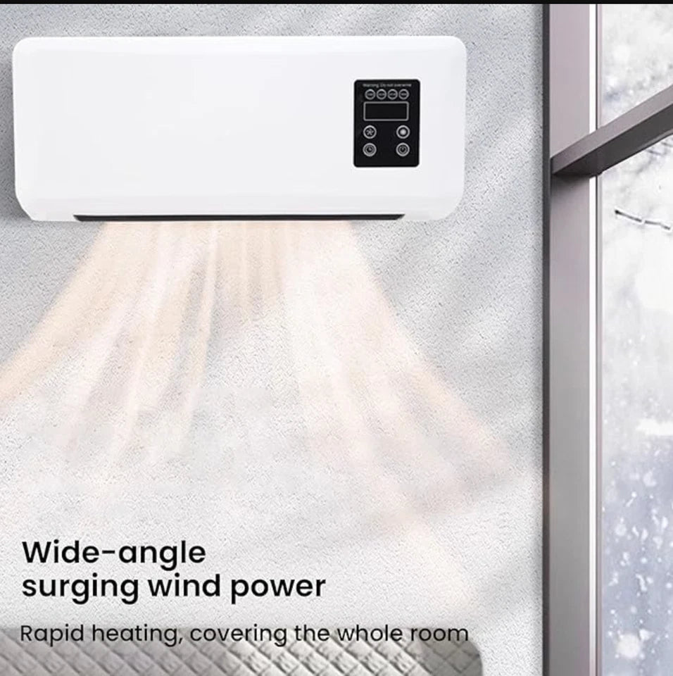 Scalda BAGNO STUFA da PARETE con telecomando TERMOCONVETTORE elettrico CALDO