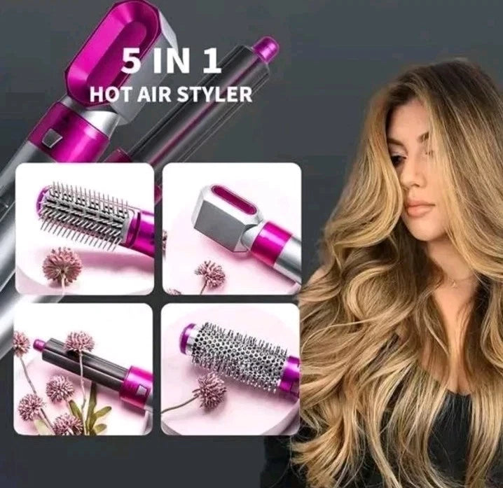 PIASTRA LISCIANTE FONO CAPELLI 5 IN 1 ARRICCIA ASCIUGA LISCIA STIRA RICCI HAIR